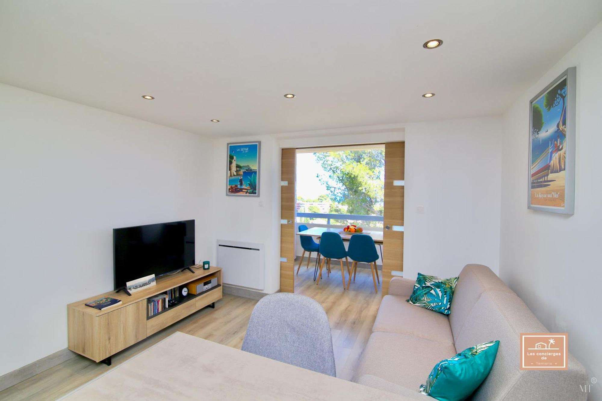 La Digue, 2 Chambres, Vue Mer Et Piscine La Seyne-sur-Mer Εξωτερικό φωτογραφία